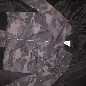 Hollister Bomber Jacket Camo